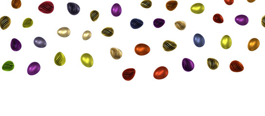 Hand painted easter eggs