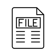 file line icon