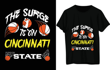 THE SURGE IS ON CINCINNATI STATE 