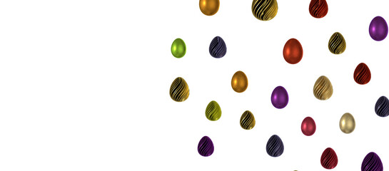 Easter eggs decoration
