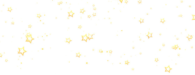 A gray whirlwind of golden snowflakes and stars. New