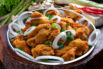 fried breaded thigh