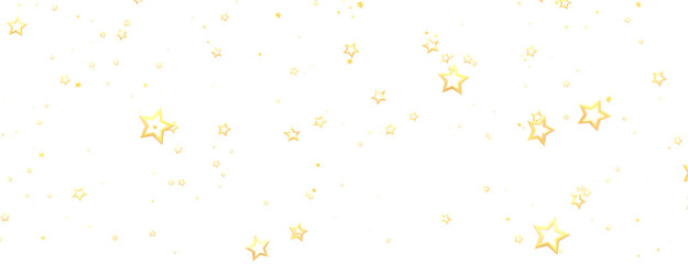 A gray whirlwind of golden snowflakes and stars. New