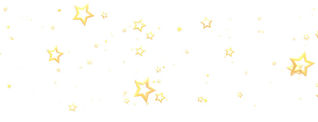 Glossy 3D Christmas star icon. Design element for holidays.