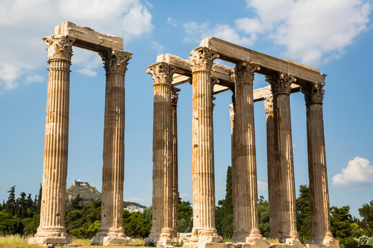 Temple of Olympian Zeus; Athens, Greece