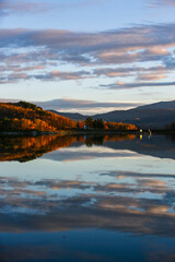 Sunset over Mestervik or Meistervik is a village in Balsfjord Municipality in Troms og Finnmark county, Norway