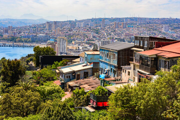 Obraz premium Vaparaíso city view