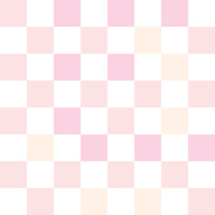 Colorful pastel checkerboard pattern background.	