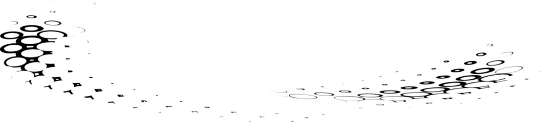 An oval bubbling, sizzling headband or frame in two pieces. Vector.