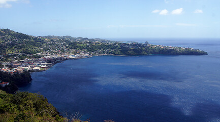 Fototapeta na wymiar Kingstown Bay, St. Vincent and the Grenadines