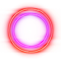 Dual Color Neon Circle