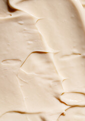 beige face cream swatch, beauty cosmetics textures, foundation, makeup base