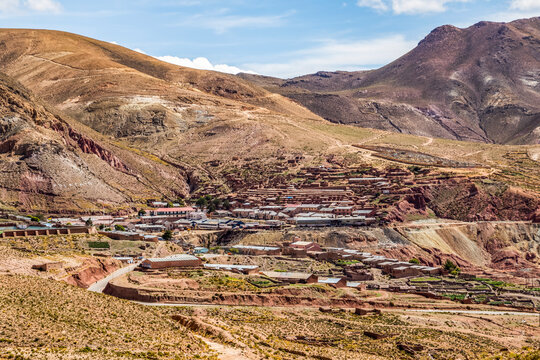 View of Pulacayo; Pulacayo, Potosi Department, Bolivia
