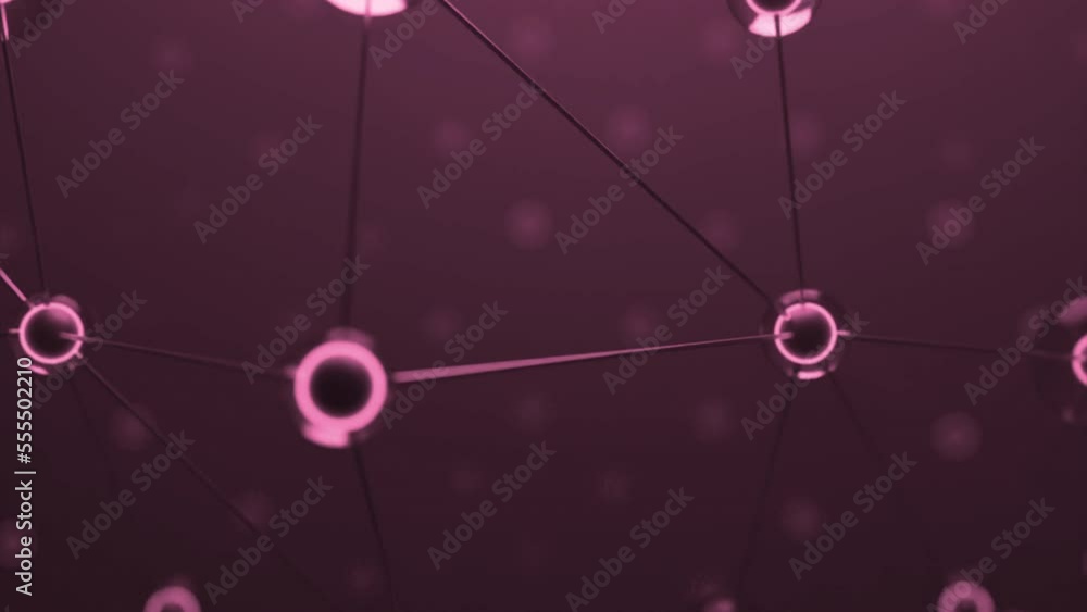 Poster plexus fantasy abstract technology and engineering background. design. concept of artificial intelli