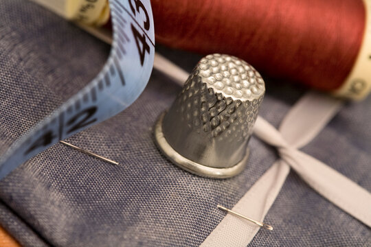 Still Life of Sewing Supplies