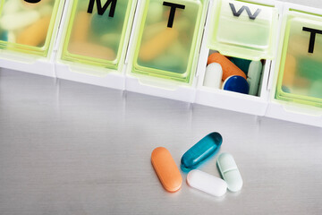 Pill Container and Pills