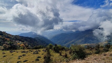 Cloud over the Mountain