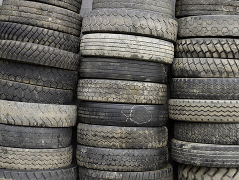 Stacks of Tires