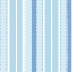 Obraz premium Stripes pattern, sea blue striped seamless vector background, navy brush strokes. pastel grunge stripes, watercolor paintbrush line
