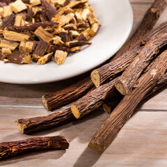Licorice, an effective medicinal plant for coughs and stomach ailments