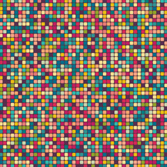 Color checkered squares background abstract illustration