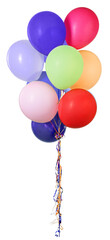 Group of colorful party helium Ballons