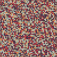 Fototapeta premium Color checkered squares background abstract illustration