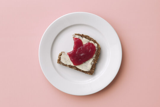 Still Life of Bread with Jam