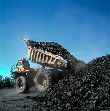 Black Coal Mining, Dump Truck, Australia