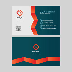 Modern And Unique Business Card Design Template