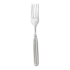Watercolor metal fork illustration