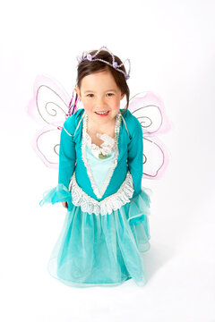 Girl Dressed as Fairy