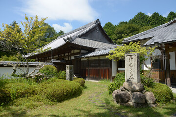 柳生の里　芳徳寺本堂　奈良県奈良市