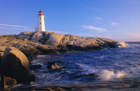 Lighthouse, Peggy's Cove, Nova Scotia, Canada