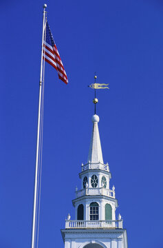 Church Steeple, Hancock, New Hampshire, USA