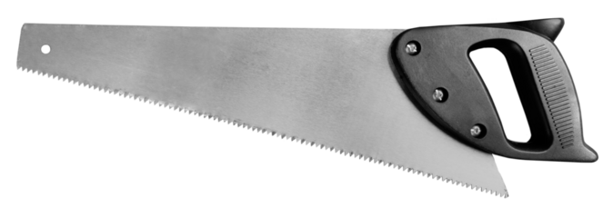 Hand Saw Isolated