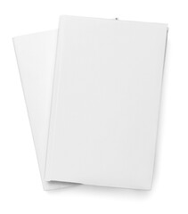 Blank white study books cover