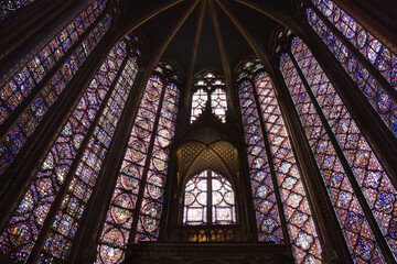 Sainte Chapelle, Ile de la Cite, Paris, Ile-de-France, France