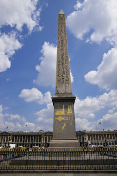 Obelisk at Place de la Concorde, Paris, France