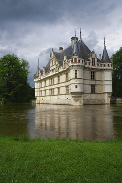 Chateau Azay le Rideau, Azay le Rideau, Indre River, Indre-et-Loire, Loire Valley, France