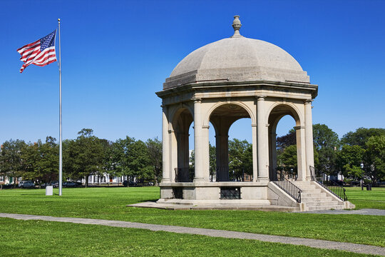Salem Common, Salem, Massachusetts, USA