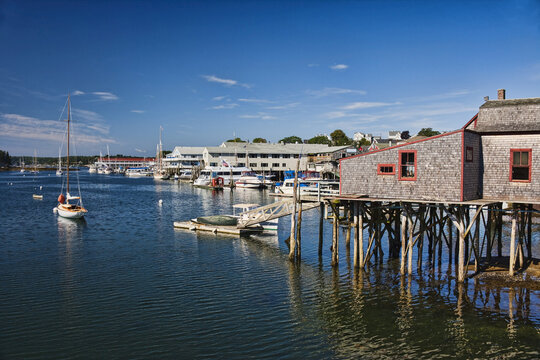 Boothbay Harbor, Maine, USA