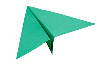 Colorful rocket origami from the paper