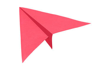 Colorful rocket origami from the paper