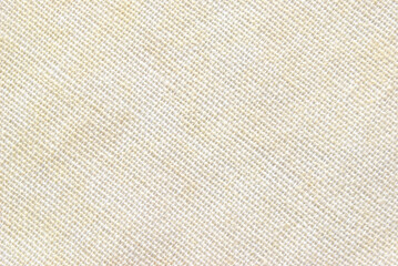 Old beige canvas fabric for background, linen texture background
