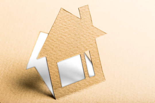 Mini Paper art origami house