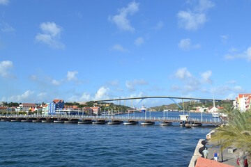 Naklejka na ściany i meble the beautiful island of Curaçao in the caribbean sea