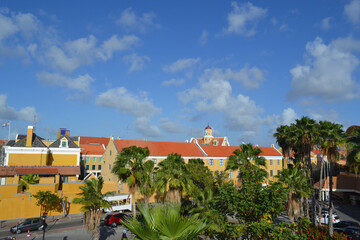 the beautiful island of Cura&ccedil;ao in the caribbean sea