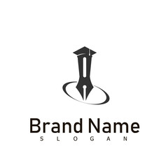 education school university logo design symbol