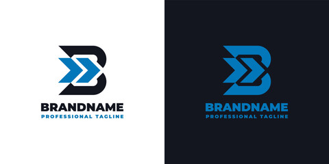 Letter B arrow Logo, suitable for any business related to the letter S and arrow. © Alvy